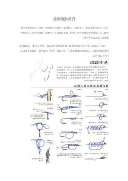 怎么样绑钓鱼绳，怎么样绑钓鱼绳视频？-第1张图片-平阳县乌魄百货商行