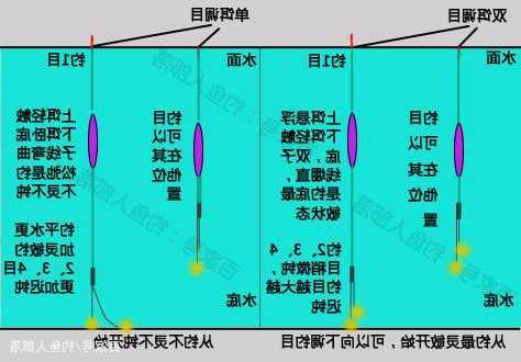 钓鱼怎么样调目？怎么选择调目和钓目？-第3张图片-平阳县乌魄百货商行